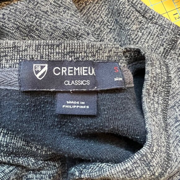 Cremieux Classics henley sz S in marled blue & white - Picture 7 of 9